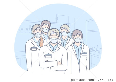 Healthcare, medicine, infection, coronavirus, protection concept Healthcare, medicine, infection, coronavirus, protection concept 73620435