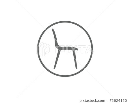 Chair, furniture icon. Vector illustration, flat design. Chair, furniture icon. Vector illustration, flat design. 73624150