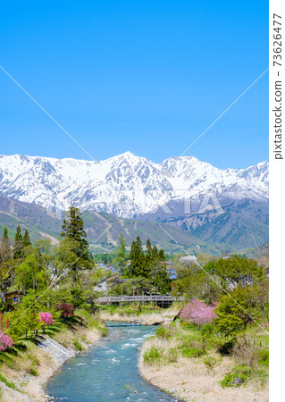 Hakuba Village in Spring (May): Oide Park 73626477