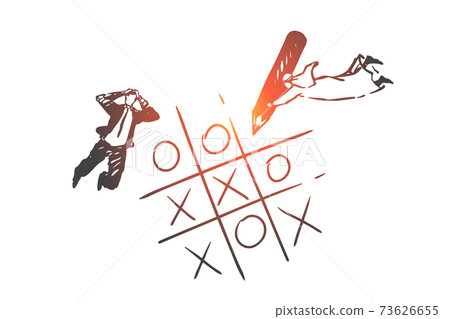 Teamwork, success, coworking, partnership, globalization concept sketch. Hand drawn isolated vector illustration Teamwork, success, coworking, partnership, globalization concept sketch. Hand drawn isolated vector illustration 73626655