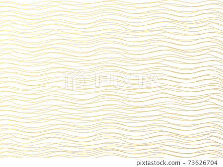 Gold luxurious line pattern with hand drawn lines. Golden wavy striped, Abstract background, vector illustration Gold luxurious line pattern with hand drawn lines. Golden wavy striped, Abstract background, vector illustration 73626704