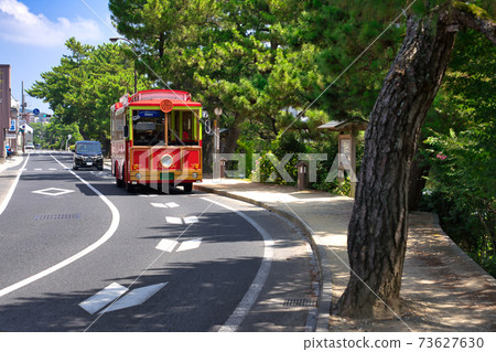 Matsue Lake Line running Shiomi Nawate 73627630