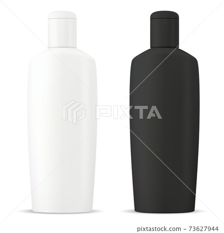 Shampoo bottle cosmetic blank. Vector package Shampoo bottle cosmetic blank. Vector package 73627944