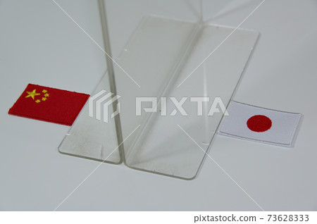日本國旗,中國國旗和防濺板 日本國旗,中國國旗和防濺板 73628333