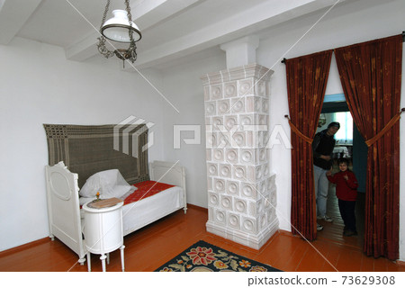 Lesya Ukrainka bedroom in Kolodiazhne, gray house Lesya Ukrainka bedroom in Kolodiazhne, gray house 73629308