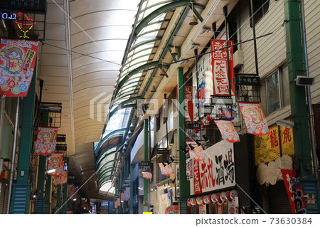 大阪市宮古島區的新京橋購物街 73630384