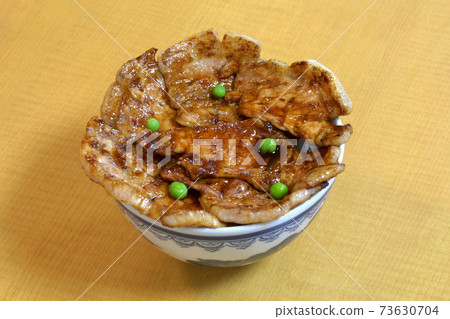 Pork bowl, butadon, pancho Pork bowl, butadon, pancho 73630704