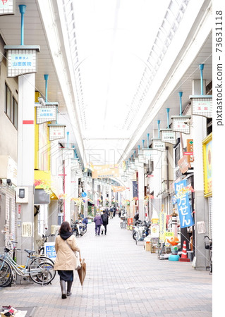 Karahori Shopping Street in the middle of the slope Karahori Shopping Street in the middle of the slope 73631118