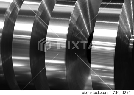 aluminum coils in the machine 73633255