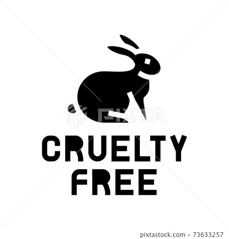 cruelty free glyph icon vector illustration cruelty free glyph icon vector illustration 73633257