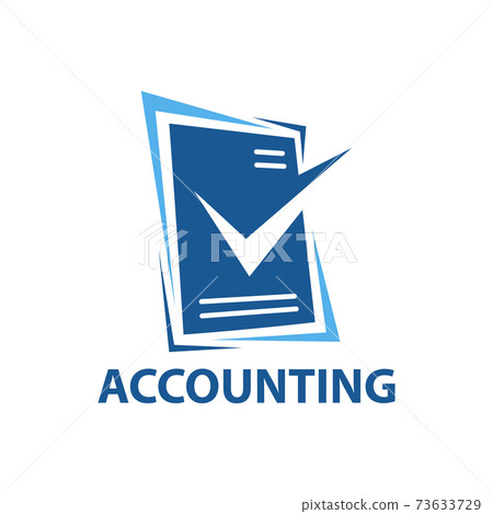 Vector logo of an accounting company, finance Vector logo of an accounting company, finance 73633729