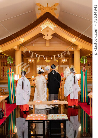 Wedding ceremony Japanese ceremony Wedding ceremony Japanese ceremony 73634943