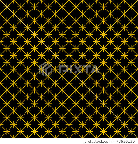 Seamless geometric pattern . Brown color lines... - Stock Illustration ...