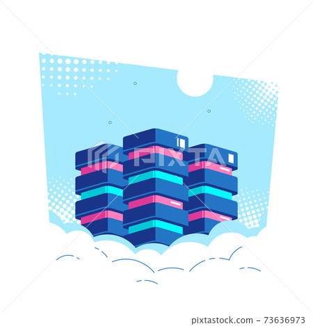 Data Processing Concept Banner Design in Flat Style Data Processing Concept Banner Design in Flat Style 73636973