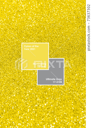 Illuminating yellow blurred glitter lights background Illuminating yellow blurred glitter lights background 73637302