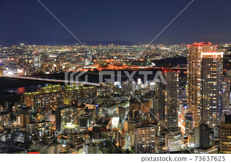 [大阪]梅田藍天大樓（夜景） 73637625