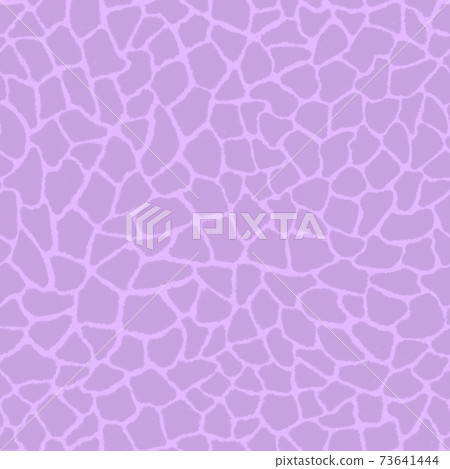 Giraffe skin color seamless pattern with fashion animal print for continuous replicate. Chaotic mosaic lilac pieces on pink background. Wrapping paper, funny textile fabric print,design,decor Giraffe skin color seamless pattern with fashion animal print for continuous replicate. Chaotic mosaic lilac pieces on pink background. Wrapping paper, funny textile fabric print,design,decor 73641444