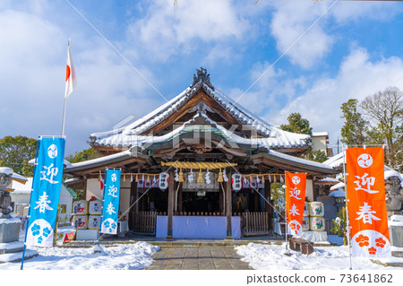 Snow Nosohachimangu, Iizuka City, Fukuoka Prefecture 73641862