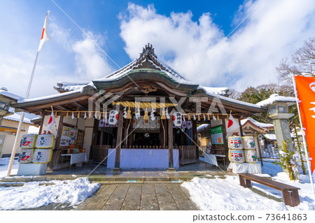 Snow Nosohachimangu, Iizuka City, Fukuoka Prefecture 73641863