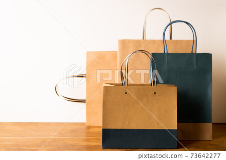 Paper shopper (paper bag) 73642277