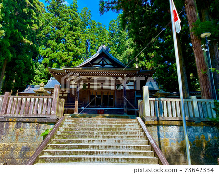 北若宮神社天氣晴朗1 北若宮神社天氣晴朗1 73642334