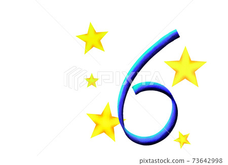 Glitter number 6 Glitter number 6 73642998