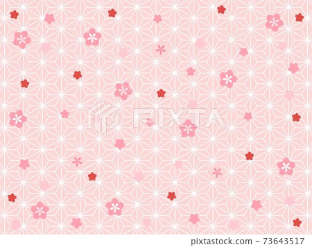 Background 84 background material Japanese pattern 73643517