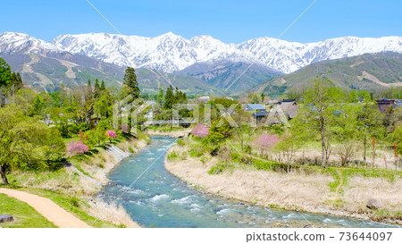 Hakuba Village in Spring (May): Oide Park 73644097