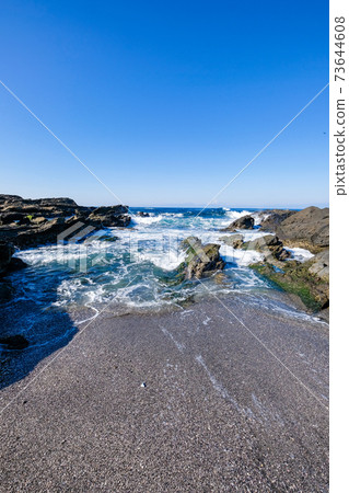 The coast of Jogashima, Kanagawa Prefecture The coast of Jogashima, Kanagawa Prefecture 73644608