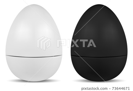 Egg shape lip balm cosmetic container, face cream Egg shape lip balm cosmetic container, face cream 73644671