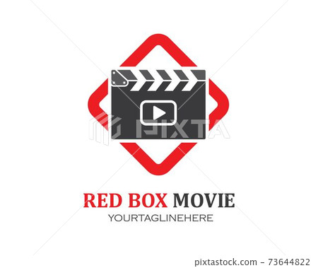 clapperboard movie icon of industry movie and movie festival vector illustration 73644822