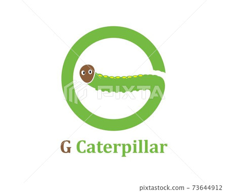 caterpillar logo icon vector illustration design caterpillar logo icon vector illustration design 73644912