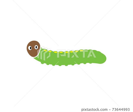 caterpillar logo icon vector illustration design caterpillar logo icon vector illustration design 73644993