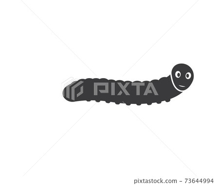 caterpillar logo icon vector illustration design caterpillar logo icon vector illustration design 73644994
