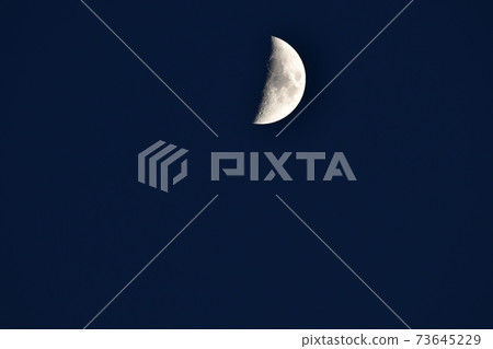 January 2021, first quarter moon (position: top, center) 73645229