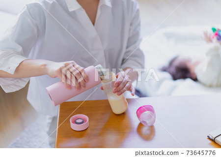 Mother making milk Mother making milk 73645776