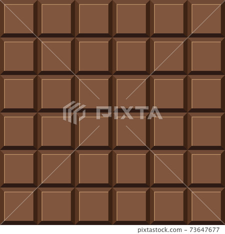 Chocolate bar pattern vector illustration 73647677