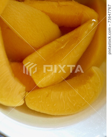 Candied yellow peach, food, fruit, zodiacal 73647767