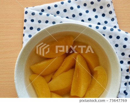 黃桃蜜餞，食品，水果，黃道帶 73647769