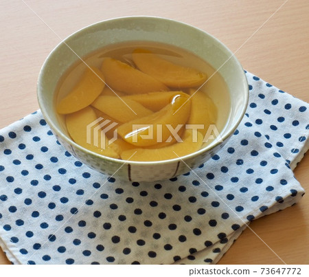 黃桃蜜餞，食品，水果，黃道帶 73647772