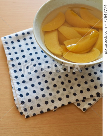 黃桃蜜餞，食品，水果，黃道帶 73647774