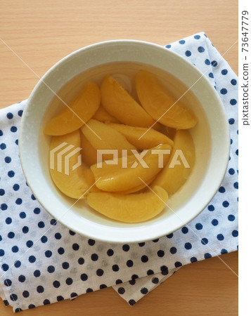 Candied yellow peach, food, fruit, zodiacal 73647779