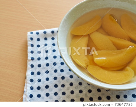 黃桃蜜餞，食品，水果，黃道帶 73647785