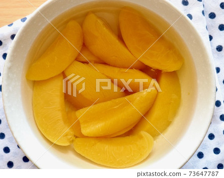 黃桃蜜餞，食品，水果，黃道帶 73647787