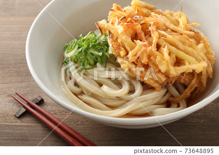 Summer taste Zaru udon with tempura 73648895