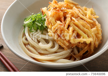 Summer taste Zaru udon with tempura 73648896