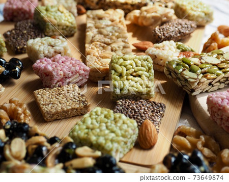 Traditional Korean food, Gangjeong, Korean snack Traditional Korean food, Gangjeong, Korean snack 73649874