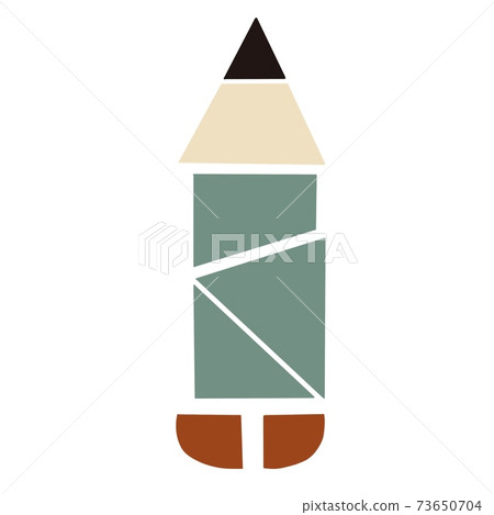 art word on pencil. art business logo for painting school or shop for artists. 73650704