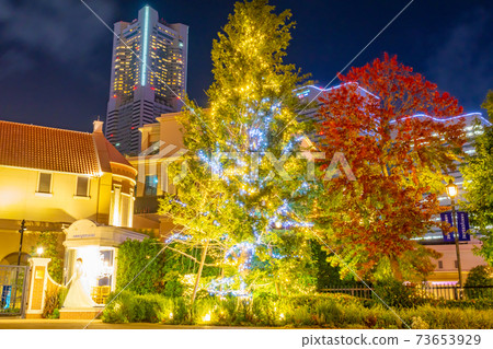 Night view of Yokohama Minato Mirai 73653929