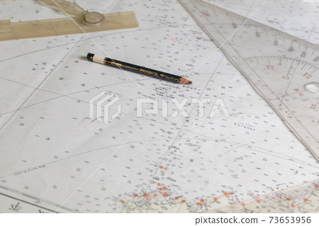 Nautical chart image (first Antarctic observation ship Soya) Nautical chart image (first Antarctic observation ship Soya) 73653956